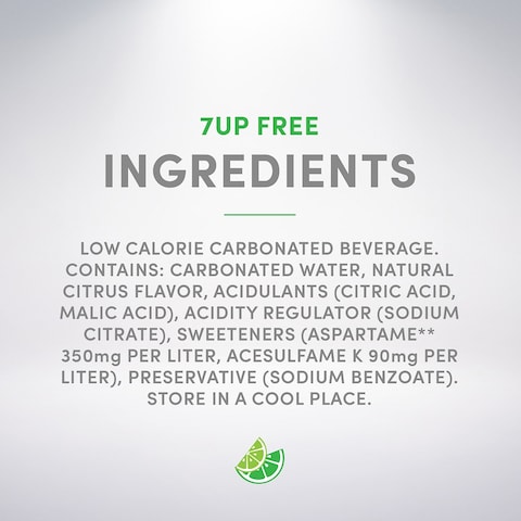 7 Up Free Soft Drink - 970 ml