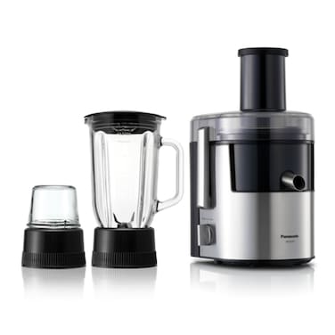 Panasonic 3-IN-1 Juicer Blender MJ-DJ31 Black &amp; Silver