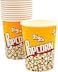 Lavish 500-Pack Pop Corn Cup 32oz Disposable Leak-Free Stackable Paper Popcorn Cups Buckets Boxes Containers For Kids Party, Birthday