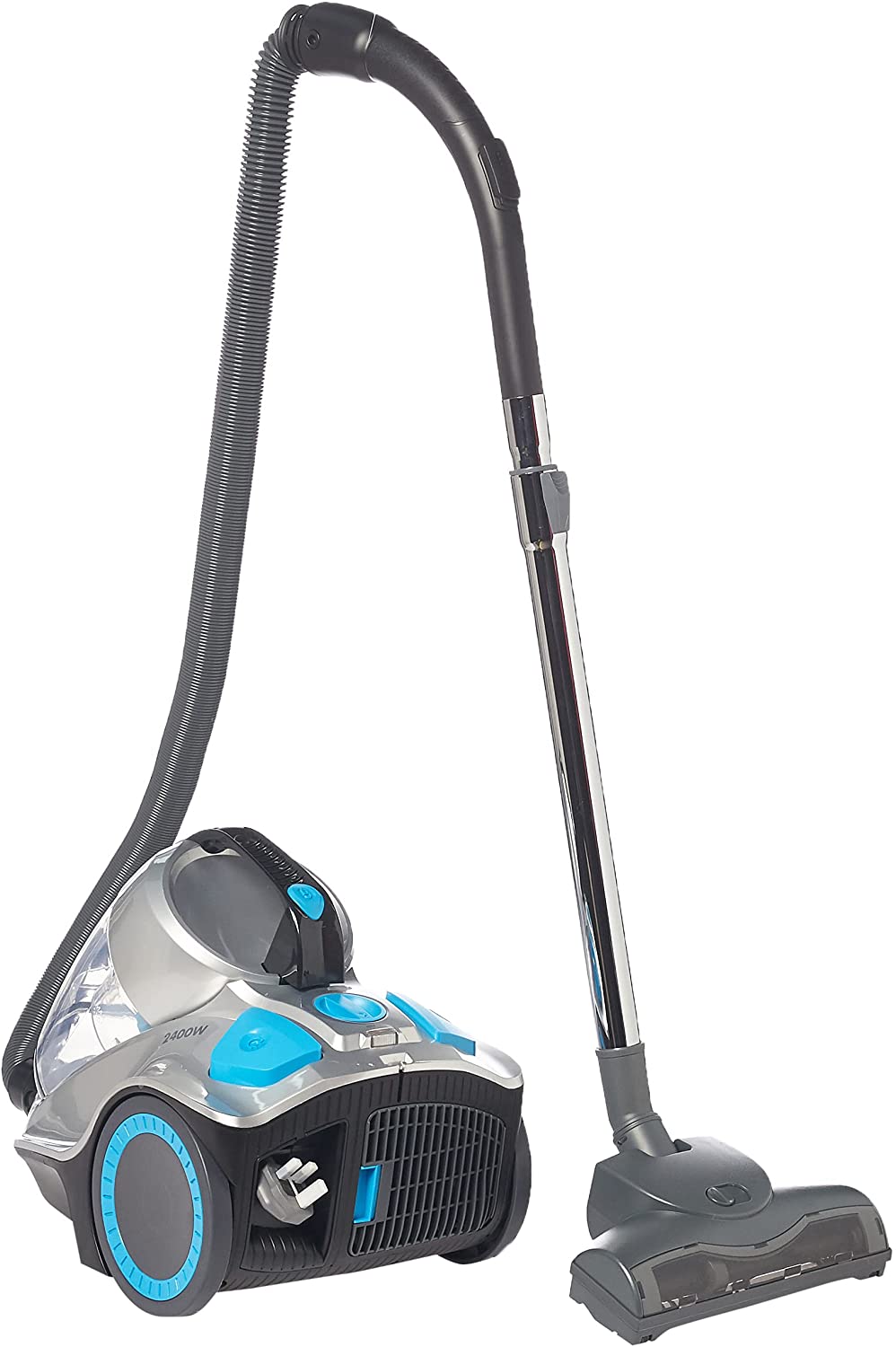 Hoover Power 7 4L Cyclonic Canister Vacuum Cleaner with HEPA Filter and 2400W Powerful Performance for Home and Office, HC84-P7A-ME