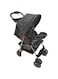 Moon Bezik One Fold Stroller, Biege And Grey