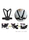 Generic - Chest Strap Mount Belt For Gopro Hero7/6/54K Black