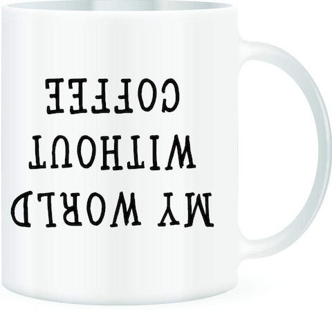 Giftex Mug My World Without Coffee Design