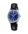 Casio LTP-V005L-2B Women's Standard Analog Black Leather Band Blue Dial Watch
