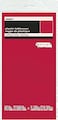 Unique Industries 5094 Ruby Red Plastic Tablecloth, 08&quot; X 54&quot;