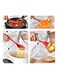 10 pieces Silicone Kitchenware Kitchen Utensils Set Non-stick red