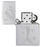 Zippo AE400559 205 Mermaid W/Starfish Satin Chrome Windproof Lighter