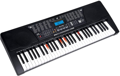 Mike Music 61 Keys Full Size Electronic Piano Keyboard portable Musical Instrument (825 with Bag)