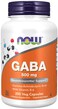 Now Supplements, Gaba (Gamma-Aminobutyric Acid)500 Mg + B-6, 200 Count, Veg Capsules