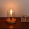 Desk Retro Lamp, Wooden Vintage Table Lamp Decorative Night Lamp By Daamudi