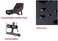Marshal Fitness Adjustable Sit up Bench Home Use Abdominal Trainer with Six Level of Adjustment-MFDS-S045