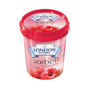 London Dairy Sorbet Raspberry Ice Cream 500ml
