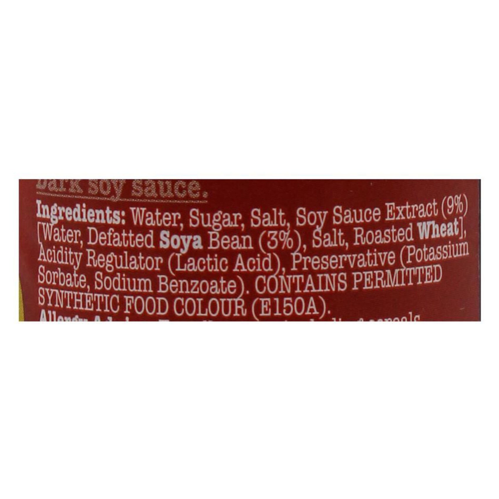 Blue Dragon Soy Sauce Dark 150 Ml product thumbnail 3