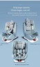 COOLBABY Baby Car Seat For Baby Infant 0-4-12 Years Old Universal Rotatable Two-way Installation Can Sit And Lie Down