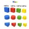 GYBBER&amp;MUMU Wooden Shape Sorting Preschool Colorful Shape Puzzle Toddler Educational Learning Toys