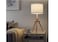 Table lamp, ash/white