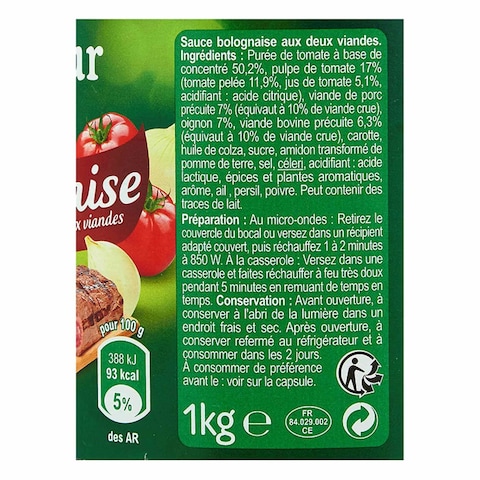 Carrefour Bolognaise Sauce 1KG