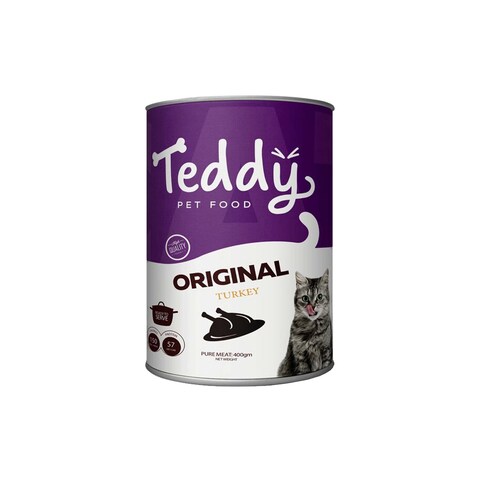 Teddy Original Turkey For Cats - 400 gram