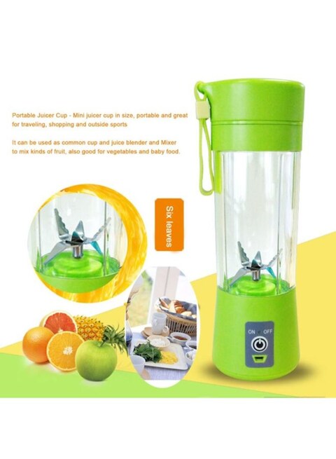 Generic - Mini Portable Usb Electric Fruit Juicer Zm620900 Green