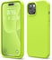 elago Liquid Silicone for iPhone 15 case cover Full Body Protection, Shockproof, Slim, Anti-Scratch Soft Microfiber Lining - Lime Green