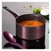 Tefal Dark Ruby Sautepan With Lid 24cm Brown