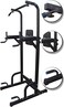 Fitness Pro Multifuncional Pull Up Bar Power Tower Home Gym Equipment Abdominal Muscle Trainer Workout Indoor Fitness Equip Sport With Yoga Mat &amp; Yoga Ball Multicolor