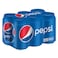 Pepsi Carbonated Soft Drink Cans 355ml Pack of 6