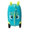 American Tourister Skittle Nxt Kids Luggage Trolley Turquoise Turtle