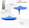 GO2CAMPS Gazebo 3x3 M-Camping Tent Canopy Pop Up Instant Shelter Sun Protection Shade for Outdoor Camping Picnics Beach Garden Sports Party-(Blue)