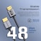 Promate HDMI 2.1 Cable, 1.5m HDMI To HDMI Slim Cable With 48Gbps Bandwidth, 8K@60Hz Resolution, UHD Dynamic HDR eARC Wire For MacBook Pro, PS5, TV, Xbox, Roku, Blu-Ray Projector, PrimeLink8K-150