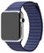 Generic For Apple Watch Leather Milanese Loop Band 42Mm, Blue