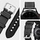Spigen Retro Fit designed for Samsung Galaxy Watch 4 Classic Band 46mm/42mm, Galaxy Watch 4 Band 44mm/40mm, Galaxy Watch 3 Band 41mm, Galaxy Watch Active 1&amp;2 Band / Strap - Black