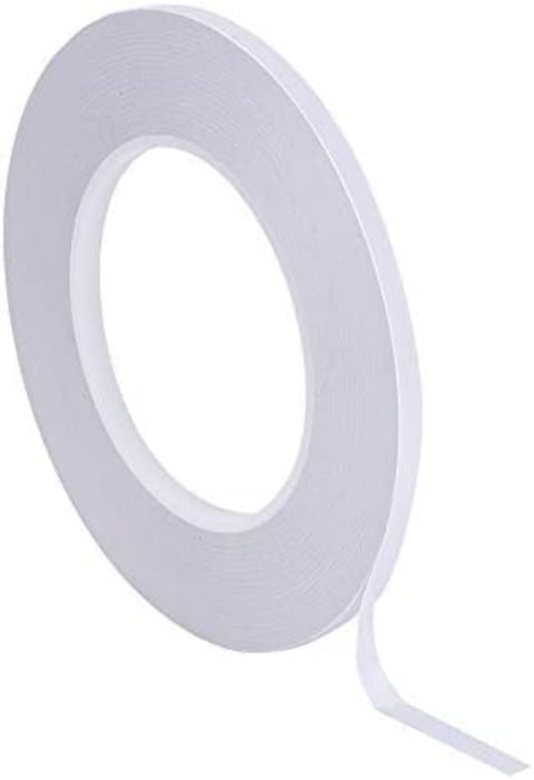 Double Sided Tape, 1/2&quot; x 20 yards Adhesive Sticky Tape for Arts, Crafts, Photography, Scrapbooking, Card Making, Gift Wrapping &amp; Office School Stationery Supplies