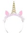 Creative Converting Unicorn Sparkle Tiara with Fringe 8-Pieces