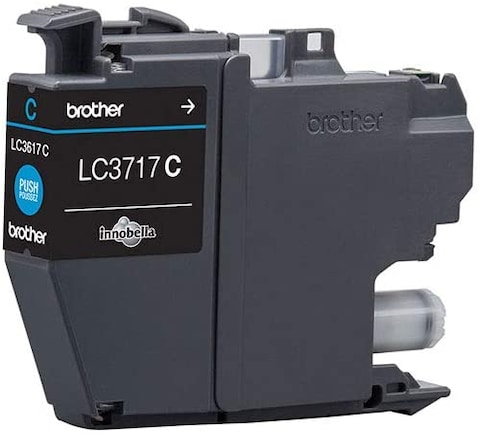 Brother Genuine Lc3717C High Yield Cyan Printer Ink Cartridge, 5 X 12.4 X 6.4 Cm