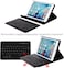 Ntech iPad Mini 4 Tablet Keyboard Case, Wireless Rechargeable Detachable USa Bluetooth Keyboard Case [Flip Stand][Auto Sleep/Wake] (Black)