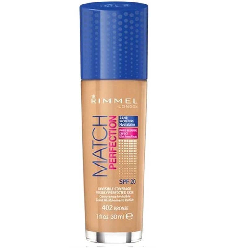 Rimmel London New Match Perfection Foundation Bronze 402