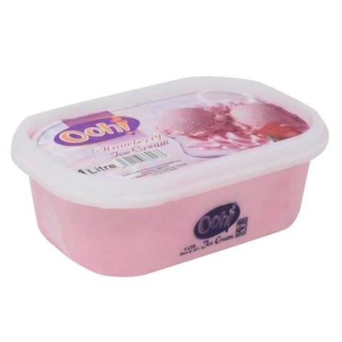 OOH Strawberry Ice Cream 1L