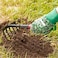 Trapp Brazil Small Garden Steel Mini Rake Digging Tool With Ergonomic Handle Rake Cultivator Garden Tool (FJ 1006)