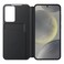 Samsung Smart View Wallet Case Cover for Galaxy S24+ Black
