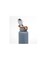 Delcasa Denim Water Bottle Blue/Brown 800ml