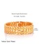 Generic Heart Design Gold Plated Bracelet