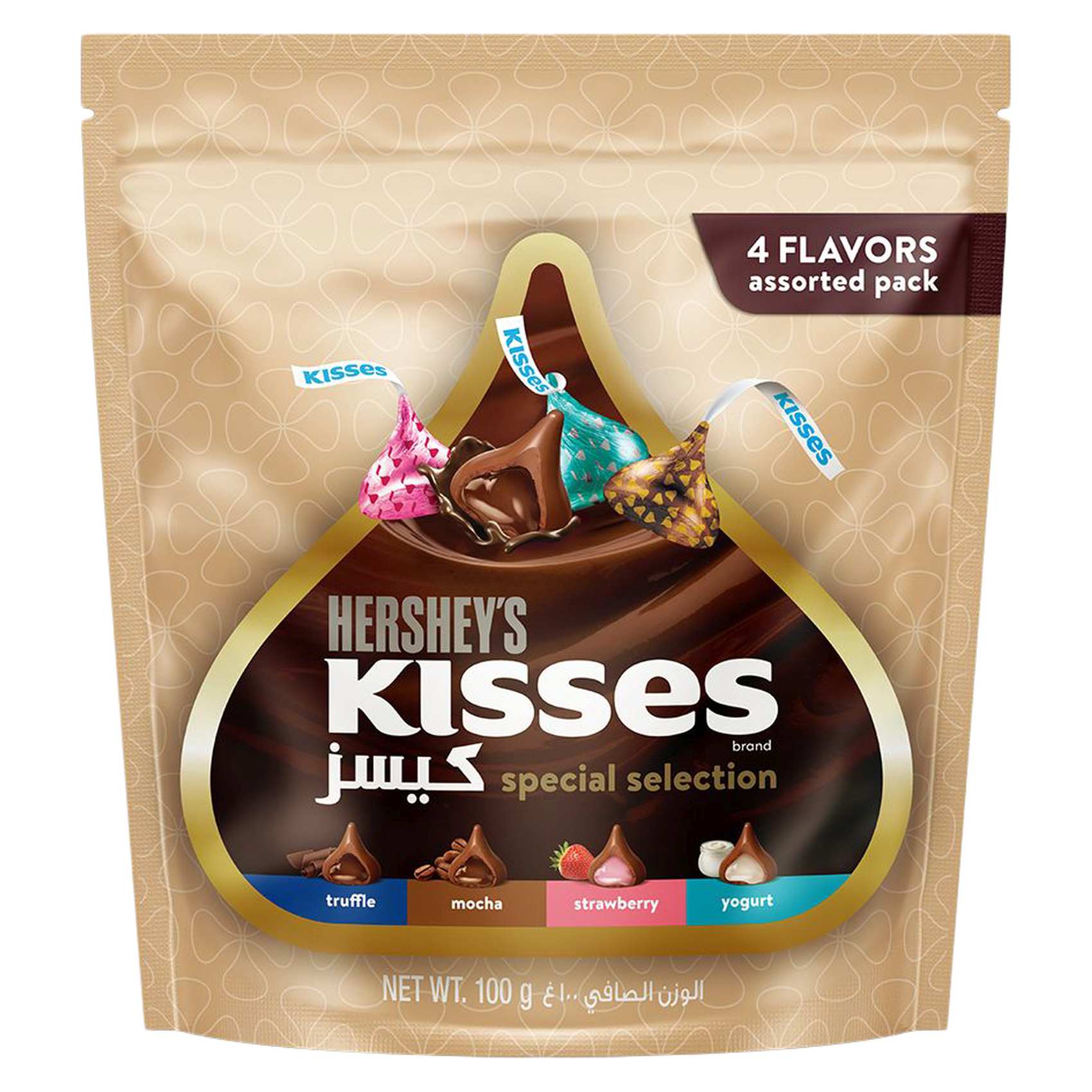 Hershey&#39;s  Kisses Special Selection Chocolate 100g