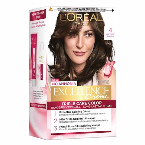 L&#39;Oreal Paris Excellence Creme Hair Color - 4 Brown