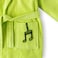 Milk&amp;Moo Cacha Frog Velvet Bathrobe, Green, Kids Bathrobe, Kids Hooded Towel, Suitable for the Ages of 2-4