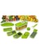 Generic 12-In-1 Vegetable Fruit Slicer Clear/Green
