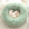 GOLDEN ROSE Cat Bed Cushion Bed, Orthopedic Cat Bed Comfortable Donut Cuddler Round Dog Bed Ultra Soft Washable Self-Warming Pet Bolster Bed(GREEN)
