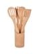Generic 5-Piece Serving Spoon Beige 11cm