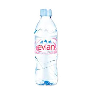 Evian Prestige Water Plastic Bottle 500ML