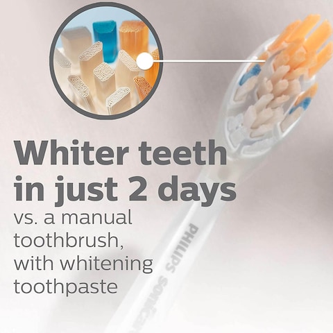 Philips A3 Premium All-in-One Standard Sonic Toothbrush Heads HX9092 White 2 PCS